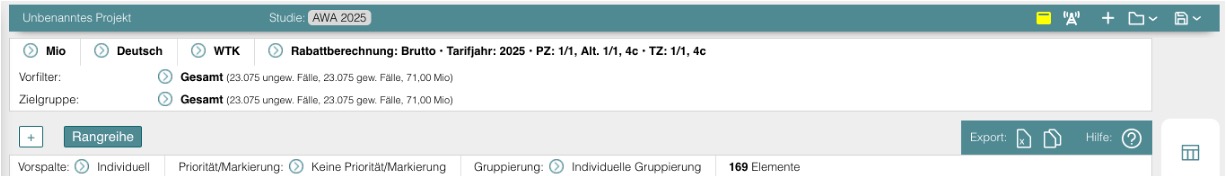 Grundeinstellungen